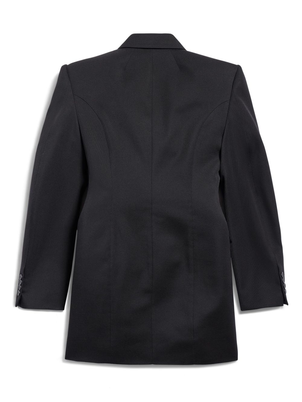 Balenciaga Hourglass Wool Blazer