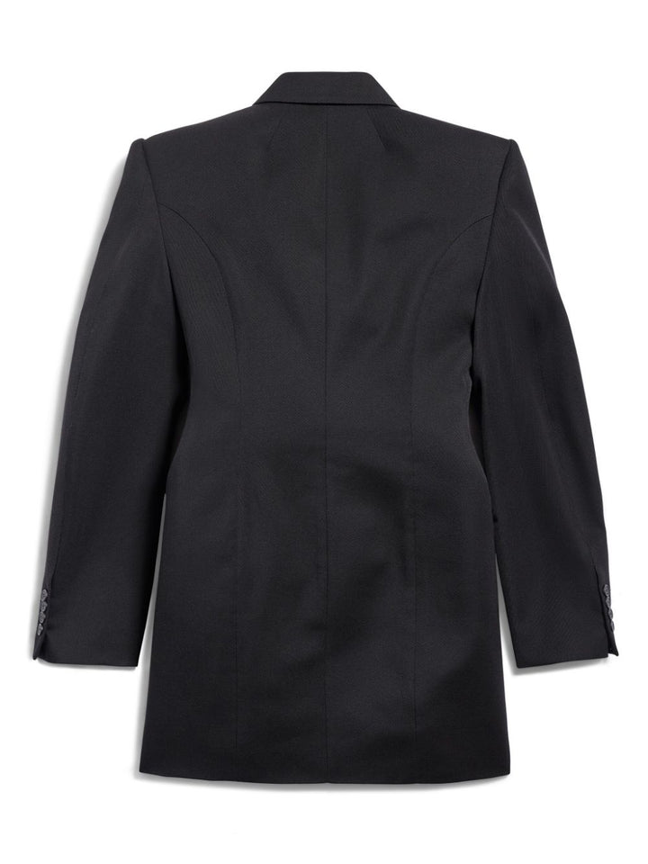 Balenciaga Hourglass Wool Blazer