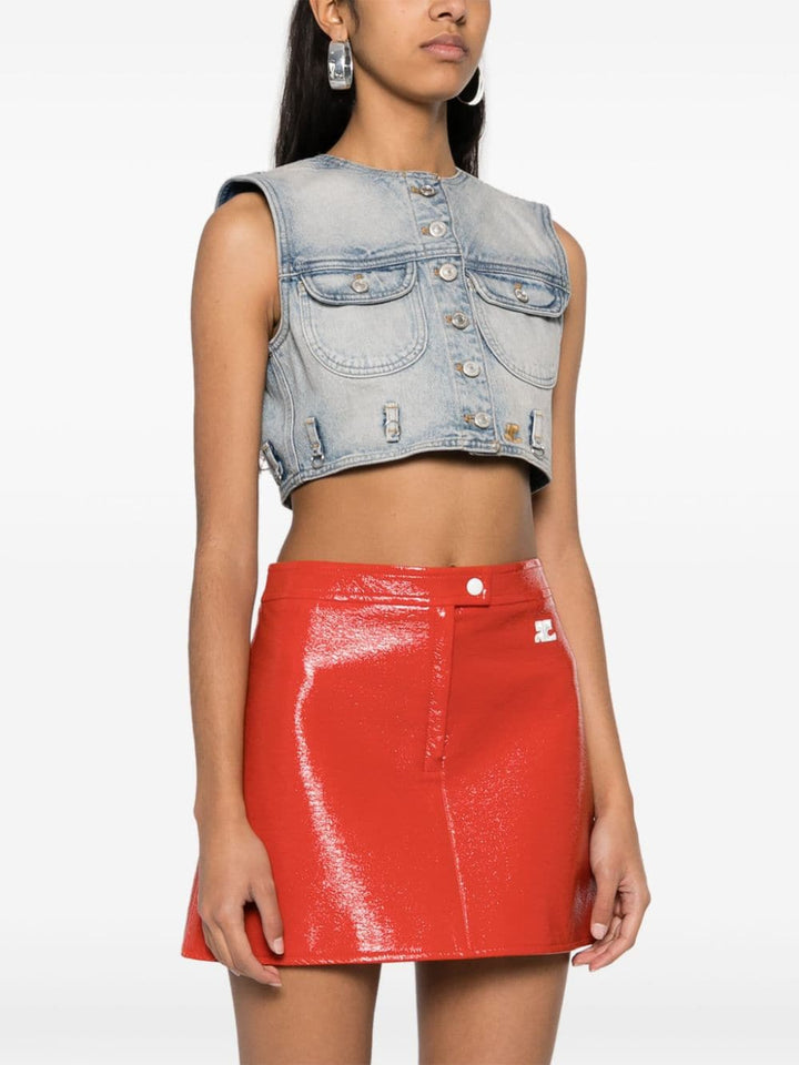 COURREGES PRE Vest Denim