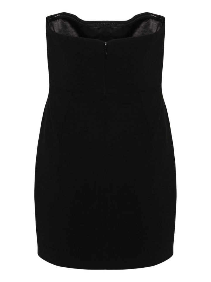 THE NEW ARRIVALS BY ILKYAZ OZEL Strapless Bow Mini Dress