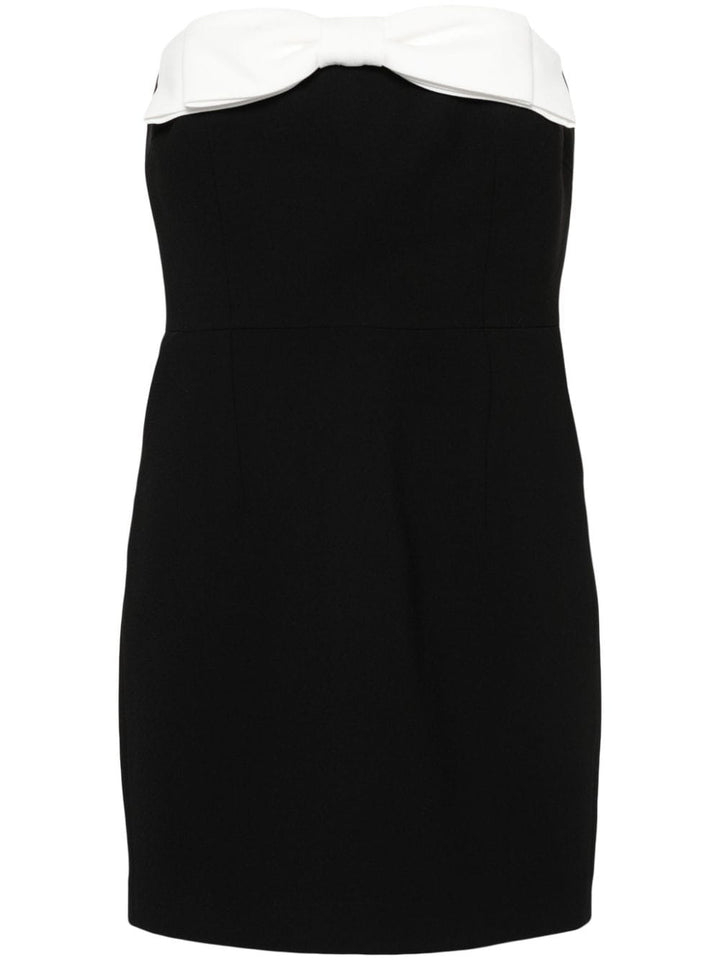 THE NEW ARRIVALS BY ILKYAZ OZEL Strapless Bow Mini Dress