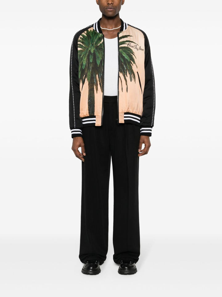 BLUE SKY INN varsity jacket