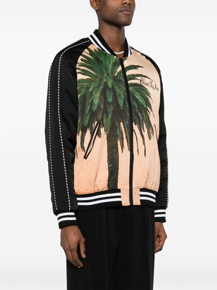 BLUE SKY INN varsity jacket