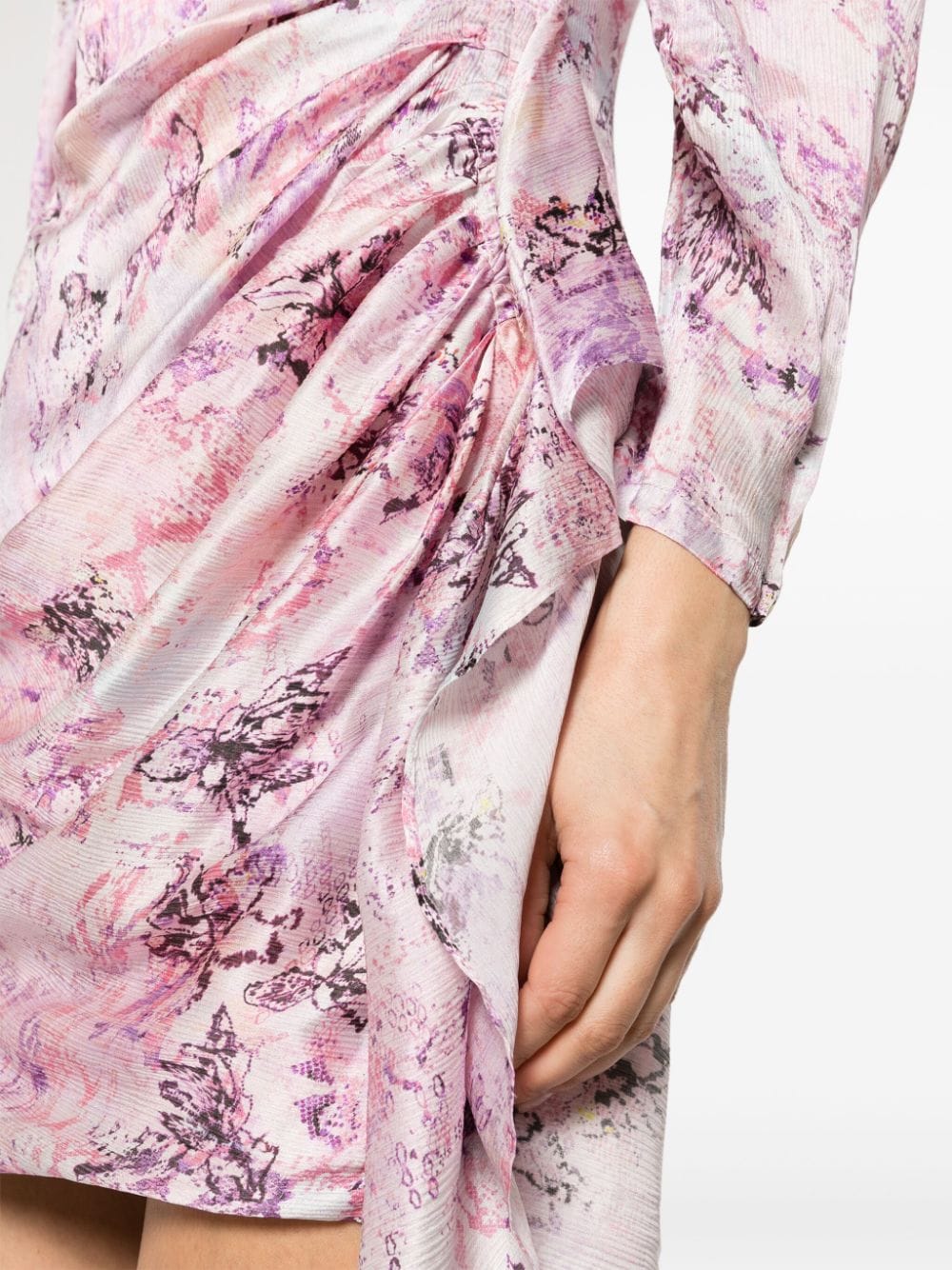 Iro Print Mini Dress