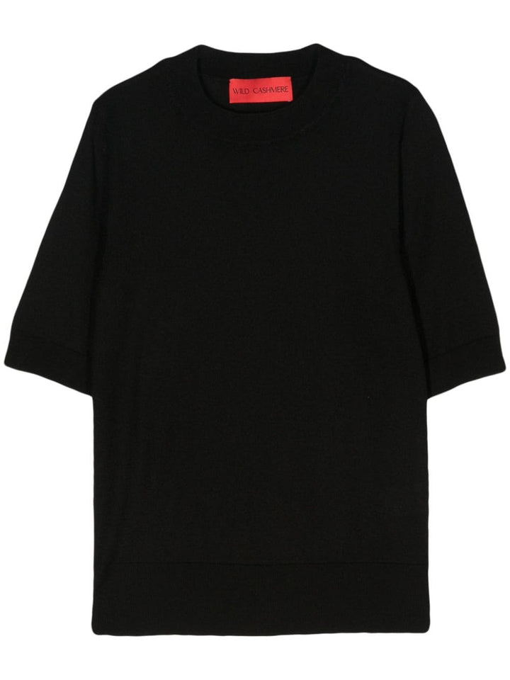 WILD CASHMERE cashmere-silk blend fine ribbed Sweater