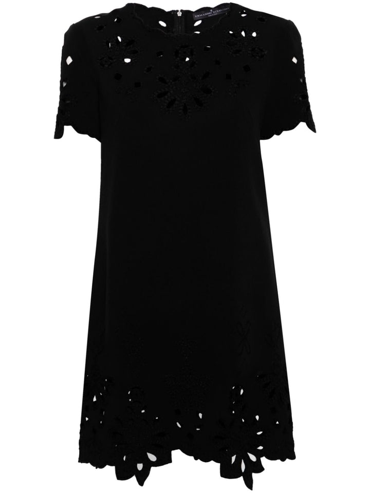 Ermanno Scervino Cut-Out Mini Dress