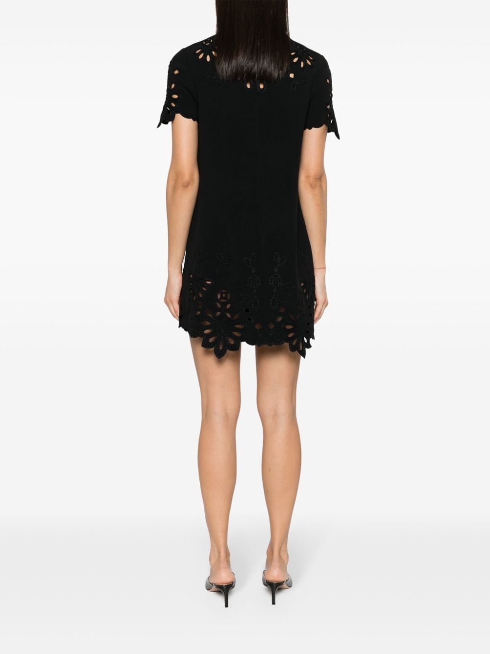 Ermanno Scervino Cut-Out Mini Dress