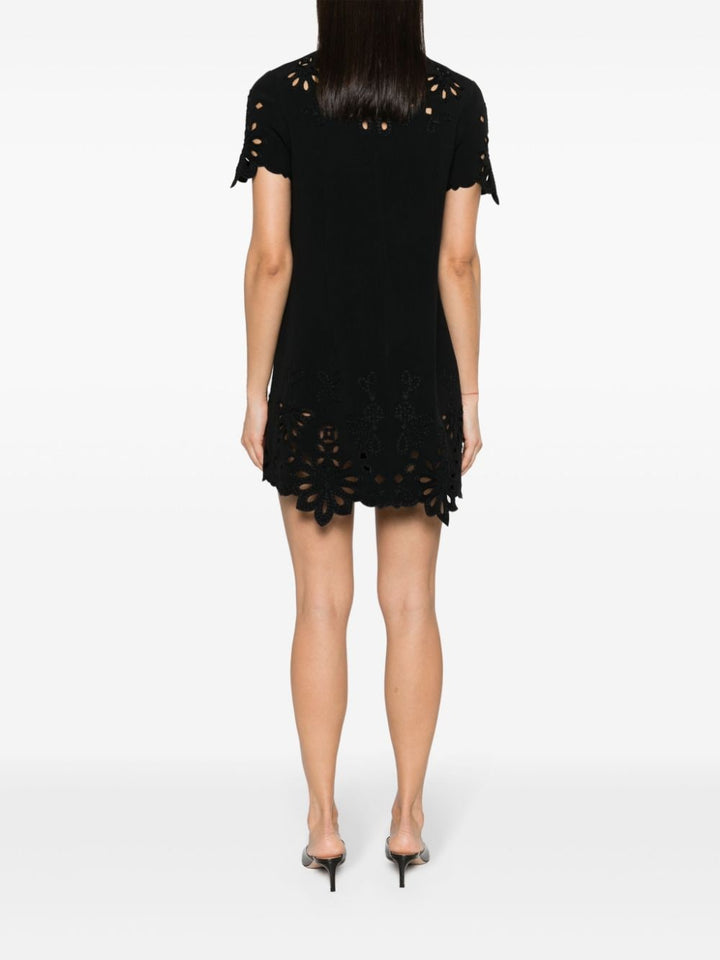 Ermanno Scervino Cut-Out Mini Dress