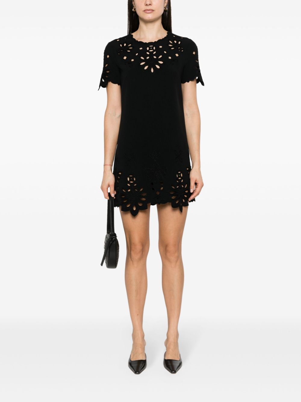 Ermanno Scervino Cut-Out Mini Dress