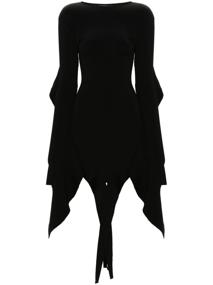 MUGLER asymmetric Mini Dress