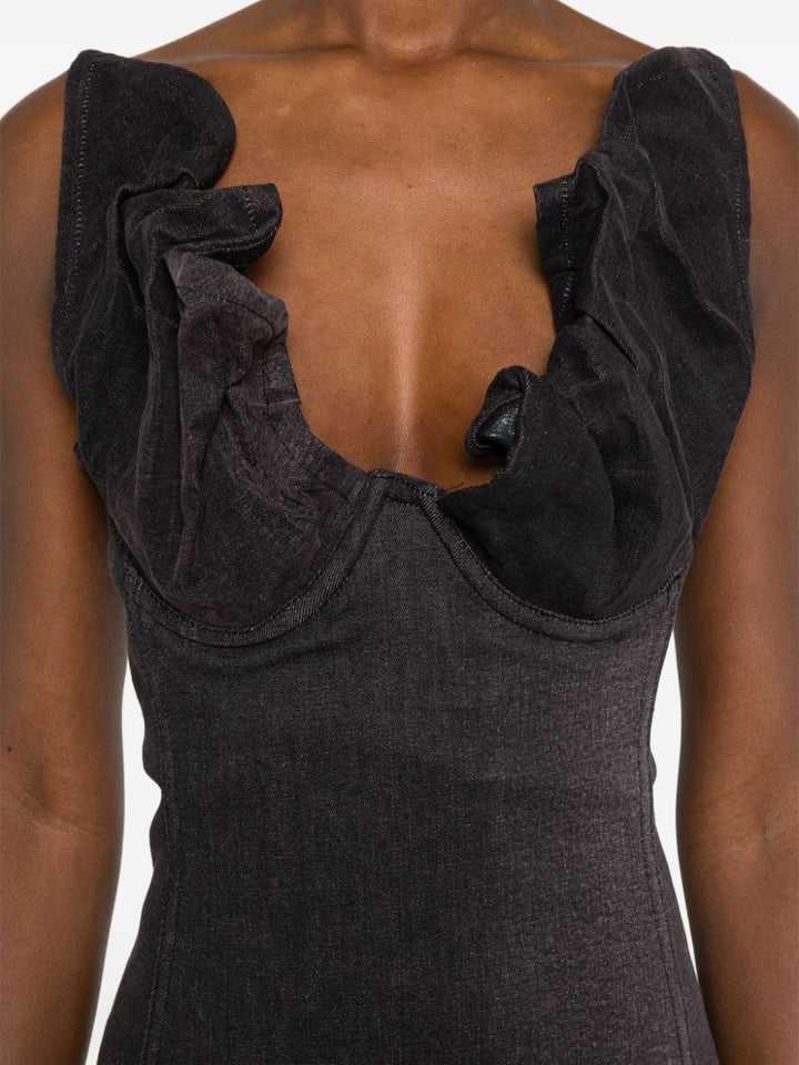 Y/PROJECT denim mini Dress