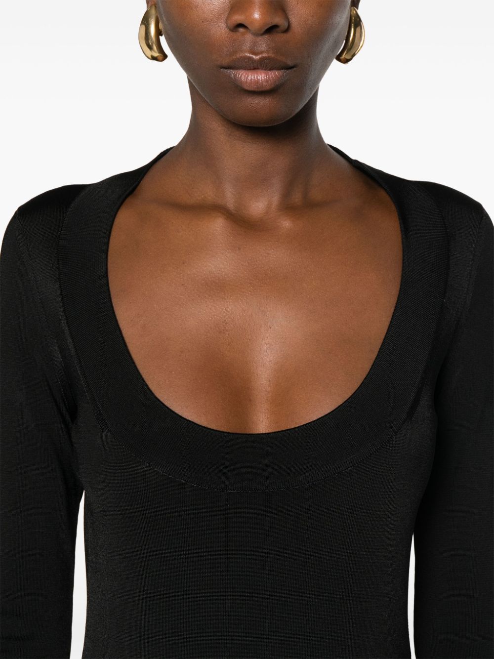 Saint Laurent Mini Knit Dress