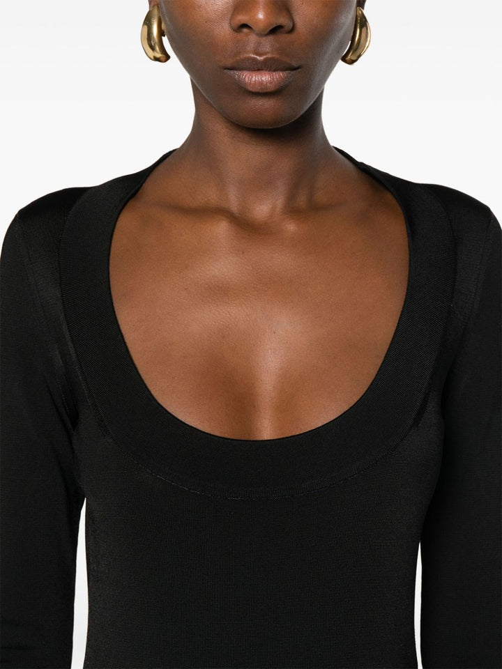 Saint Laurent Mini Knit Dress