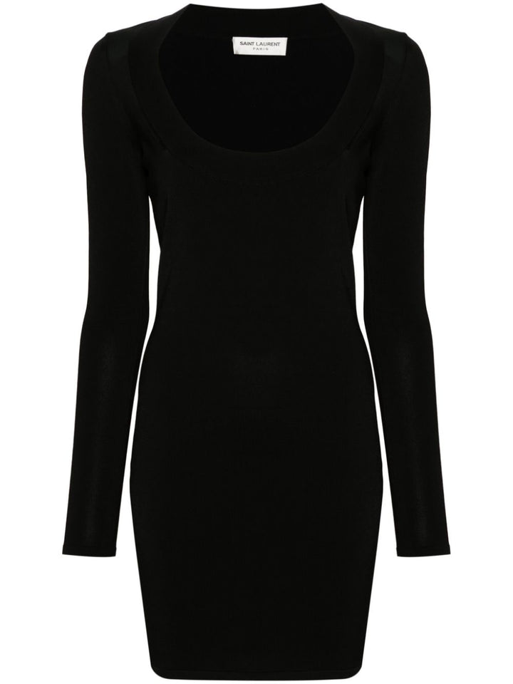 Saint Laurent Mini Knit Dress