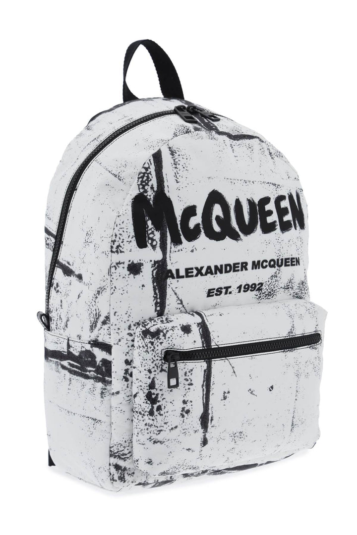Alexander Mcqueen Metropolitan Backpack   Bianco