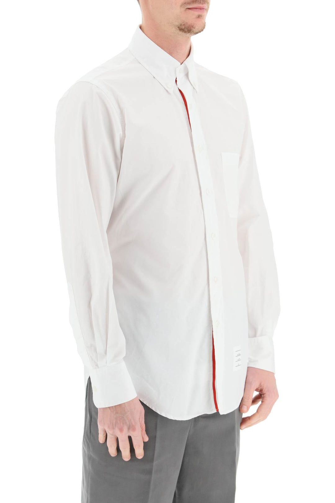 Thom Browne Classic Poplin Shirt   Bianco