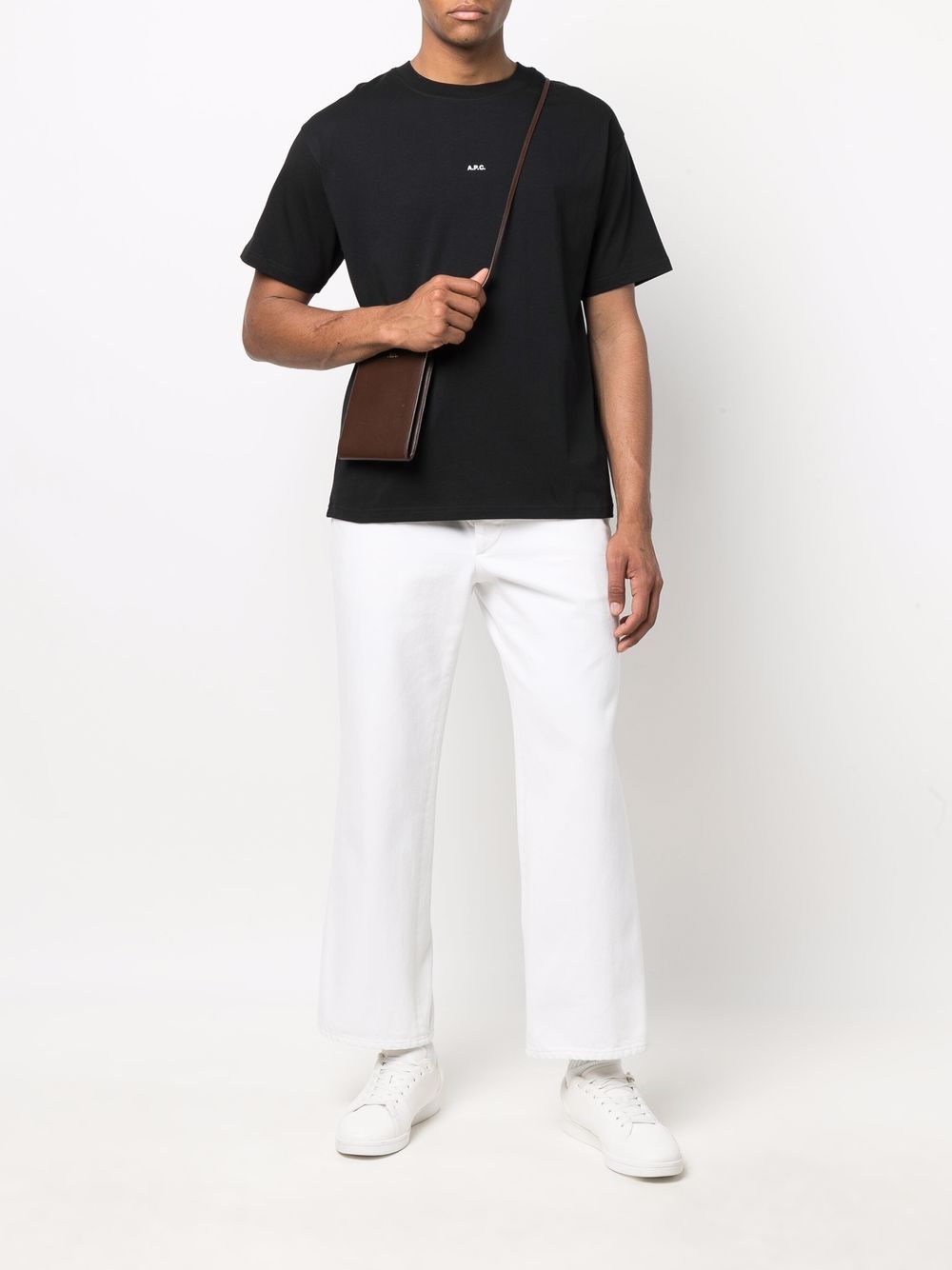 A.P.C. T Shirts And Polos Black