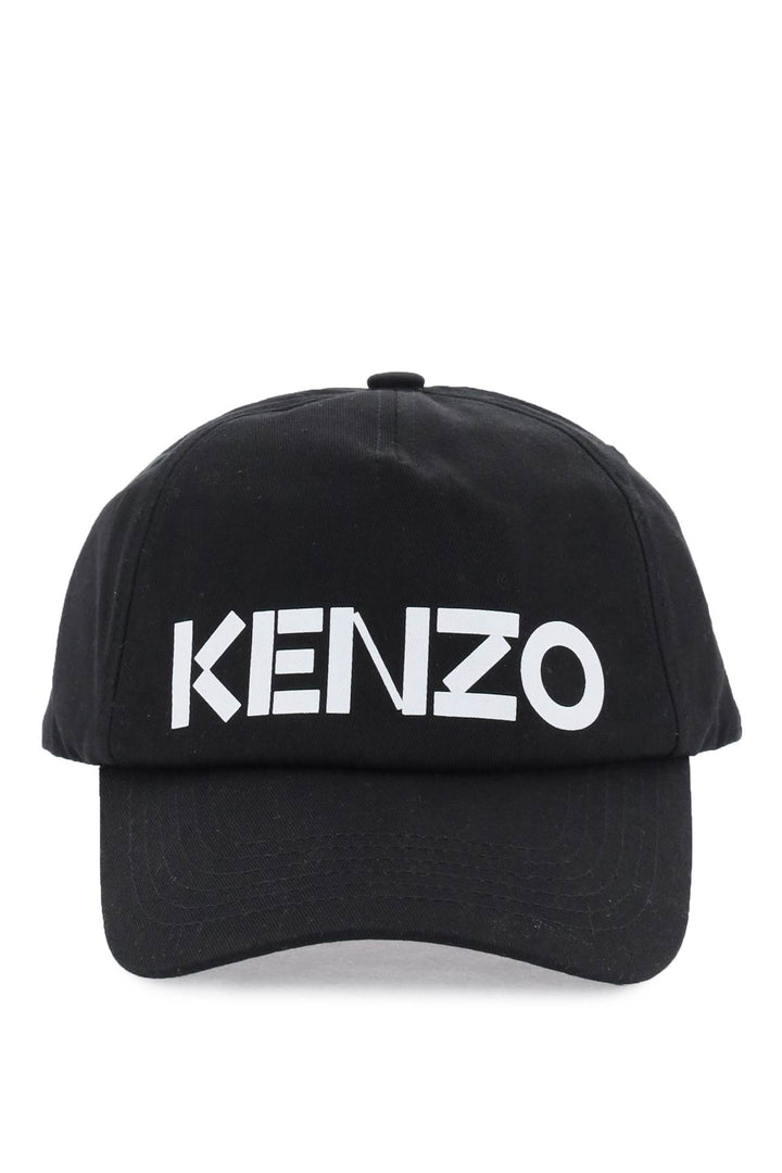 Kenzo Logo Baseball Cap   Black