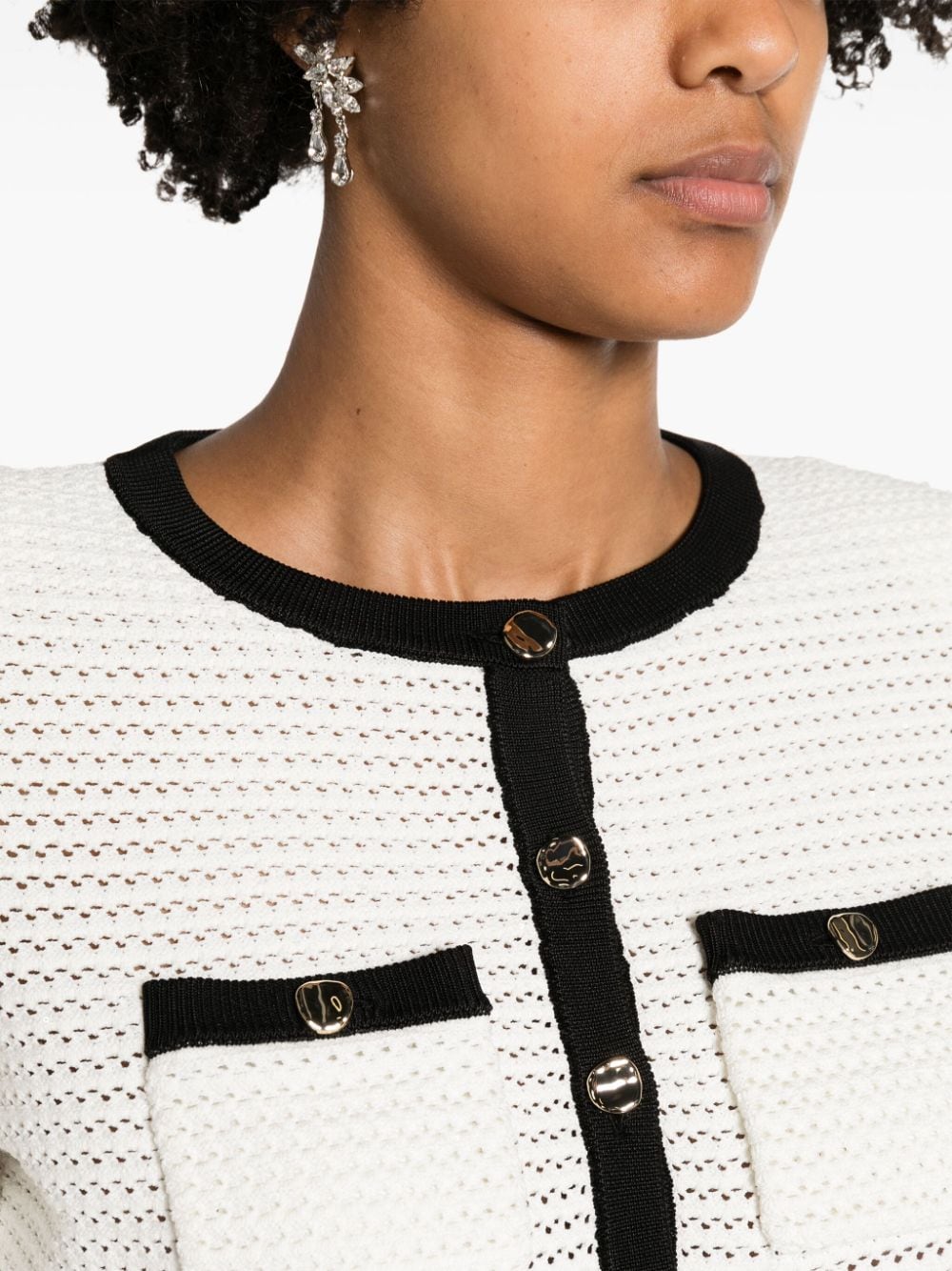 Self-portrait Knit cardigan