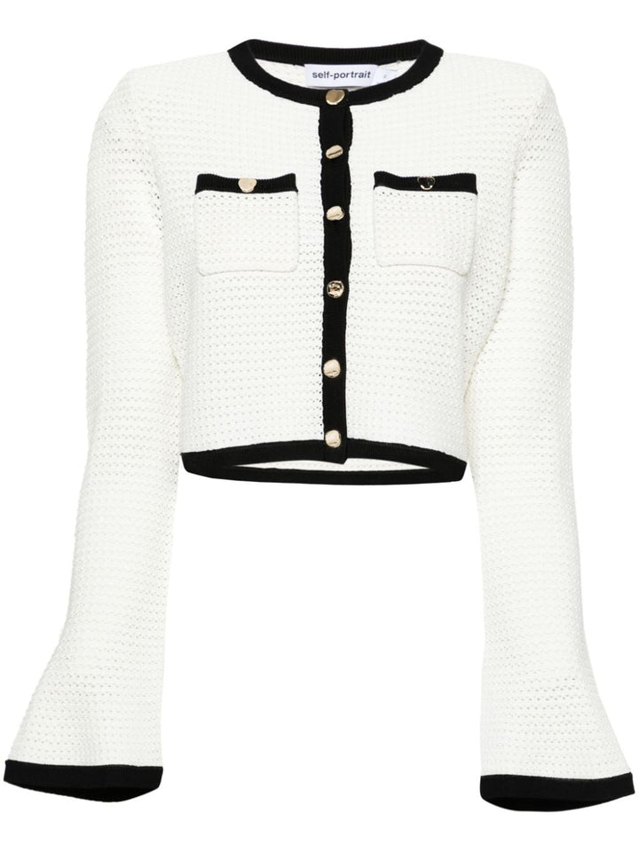 Self-portrait Knit cardigan