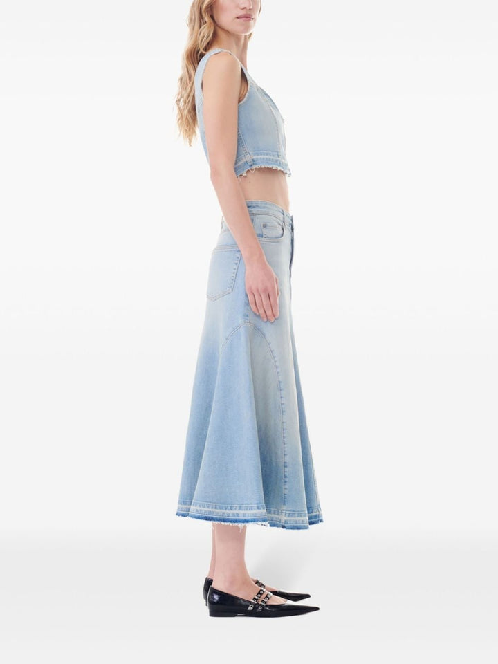 GANNI Denim Skirt