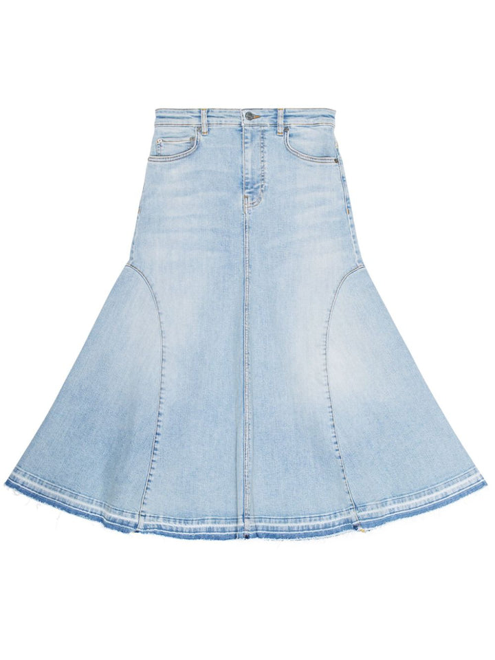 GANNI Denim Skirt