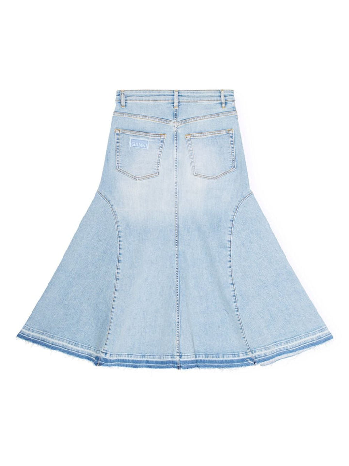 GANNI Denim Skirt