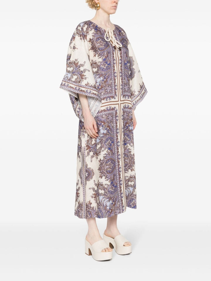 Zimmermann Paisley Kaftan Dress