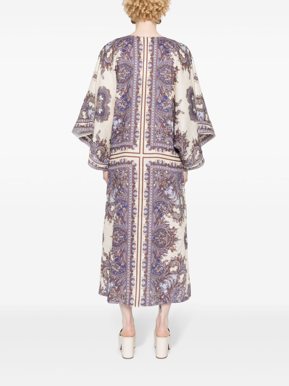Zimmermann Paisley Kaftan Dress