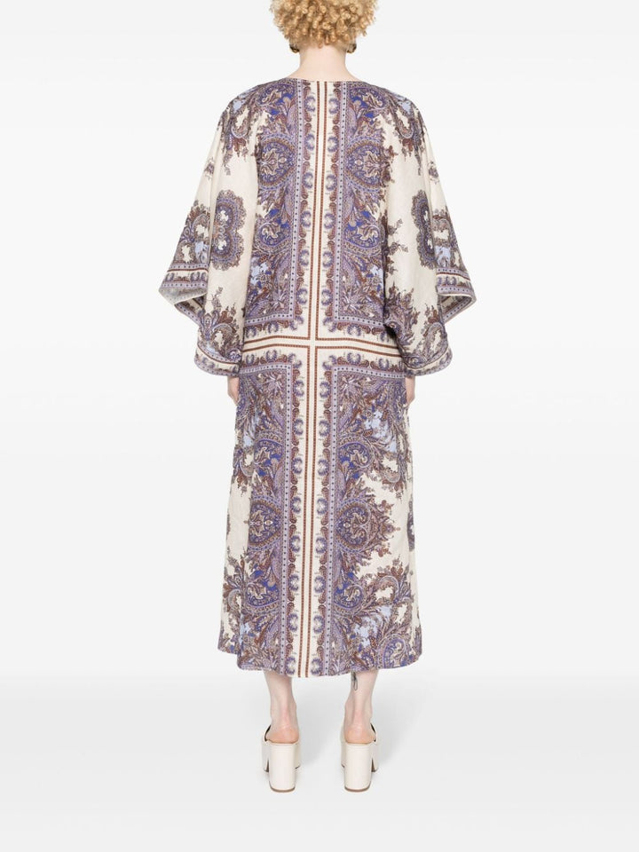 Zimmermann Paisley Kaftan Dress