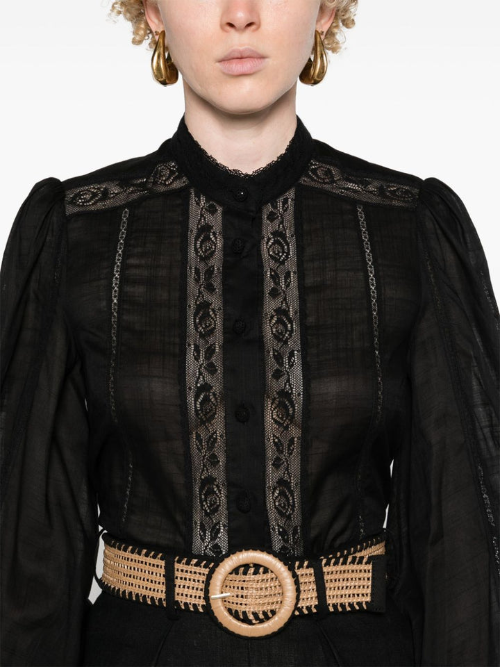 Zimmermann Lace trim Shirt