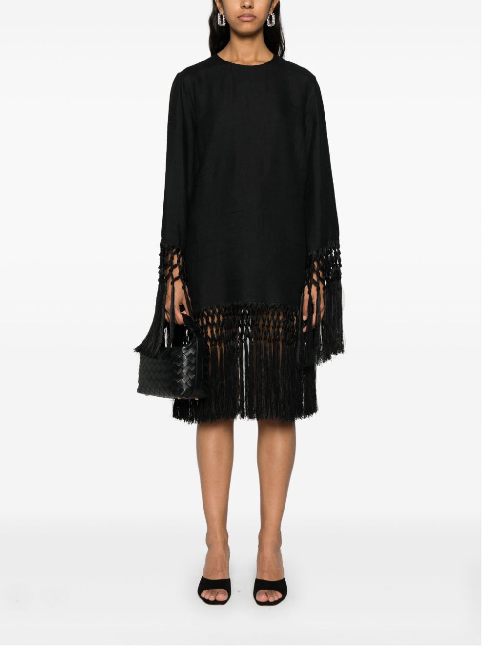TALLER MARMO PRE Fringe Mini Dress