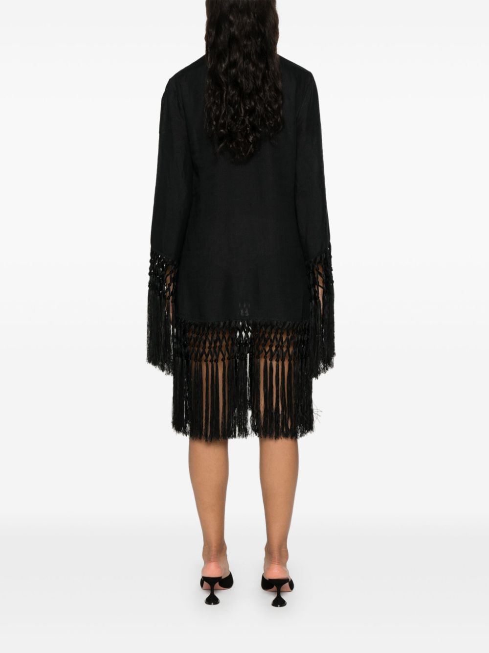 TALLER MARMO PRE Fringe Mini Dress