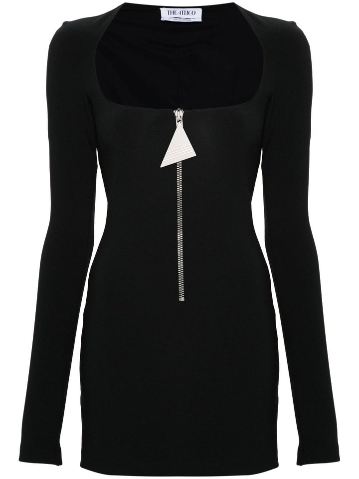 The Attico Mini Zip Dress