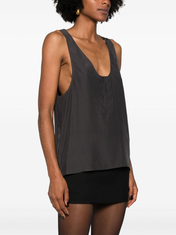 Saint Laurent Silk Top