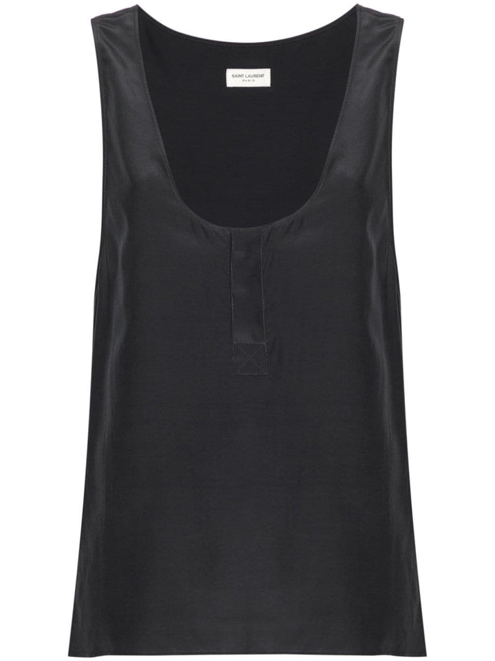 Saint Laurent Silk Top
