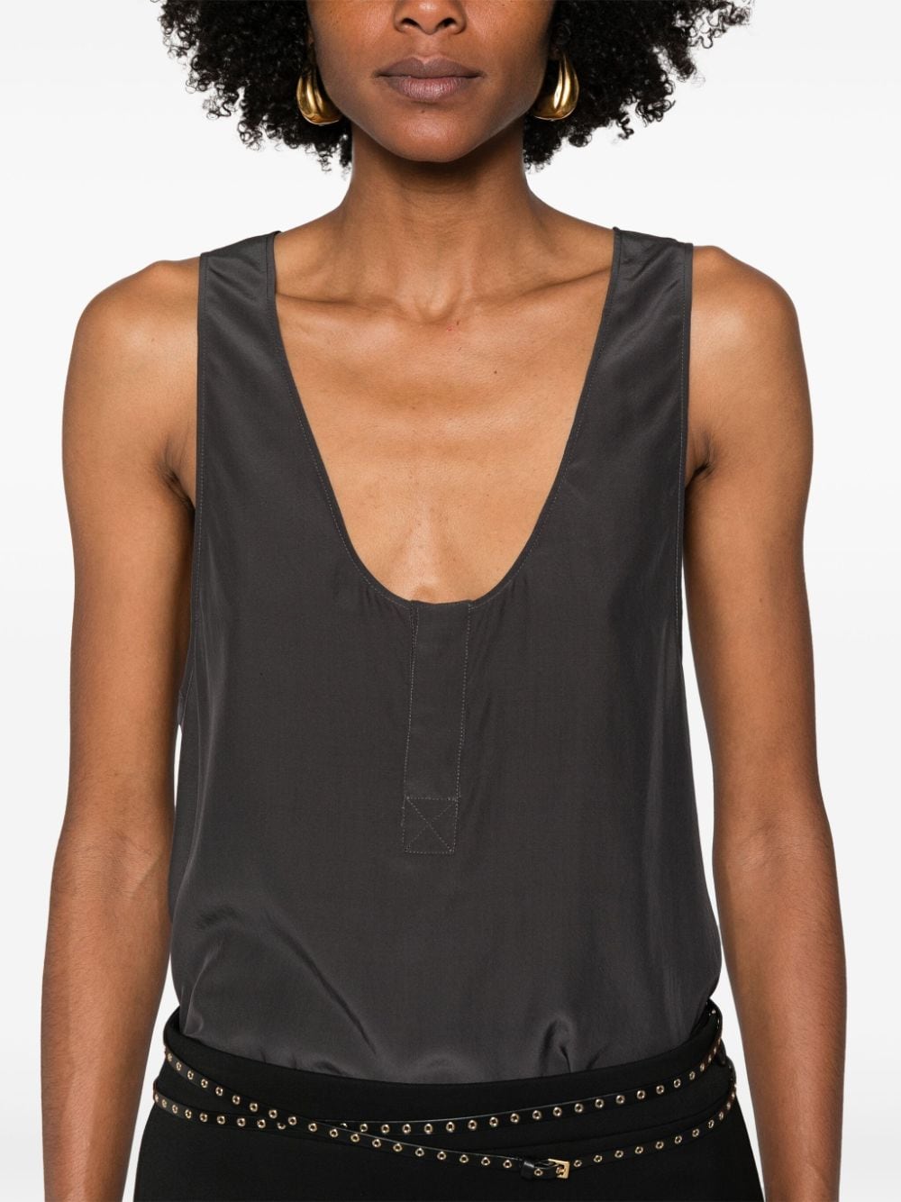 Saint Laurent Silk Top