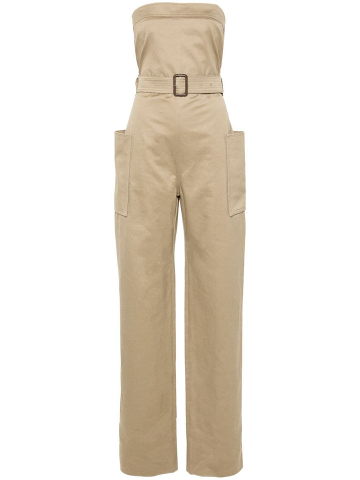 Saint Laurent Cotton Jumpsuit