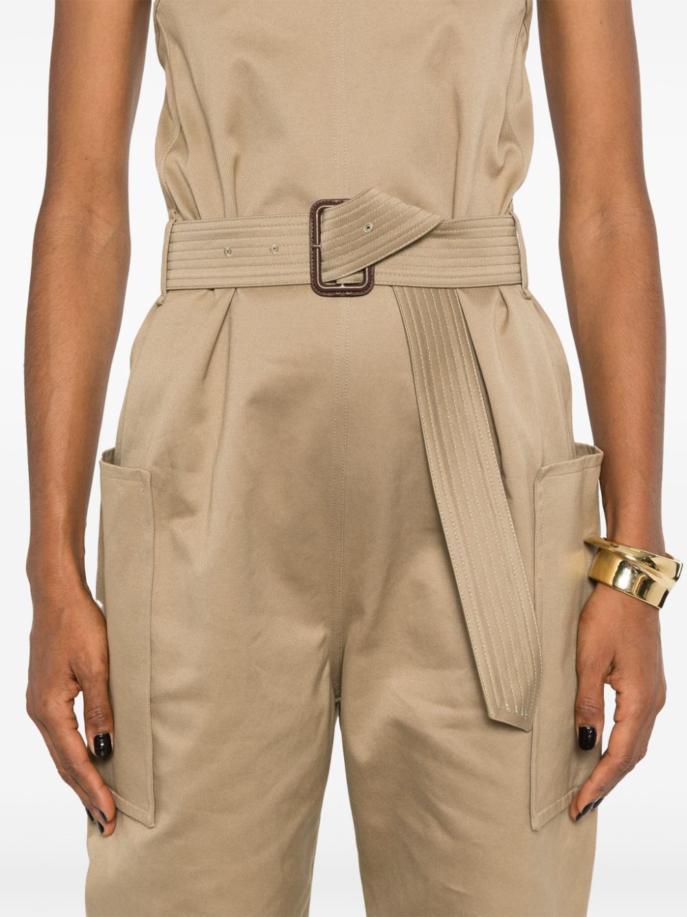 Saint Laurent Cotton Jumpsuit