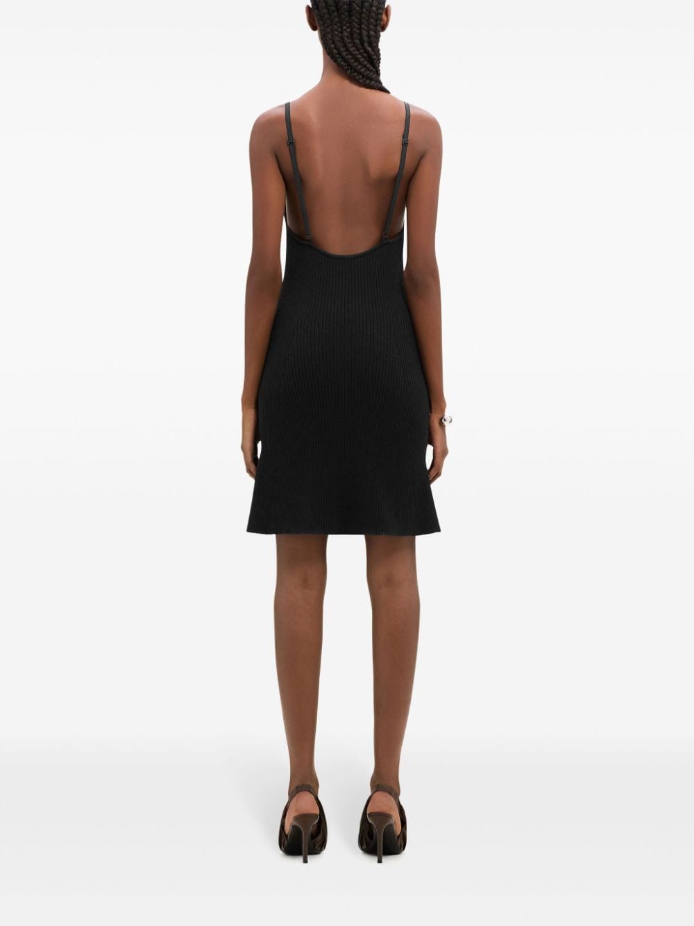 COURREGES PRE Ribbed Mini Dress