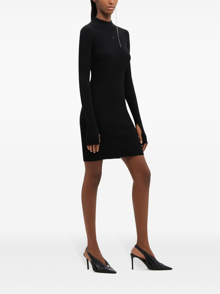 COURREGES PRE Knit Mini Dress