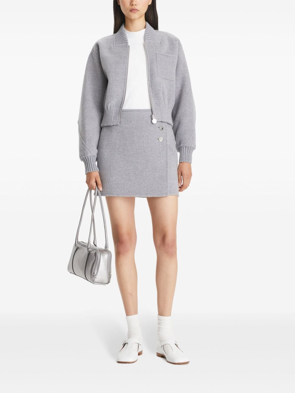 Tory Burch Wool Mini Skirt