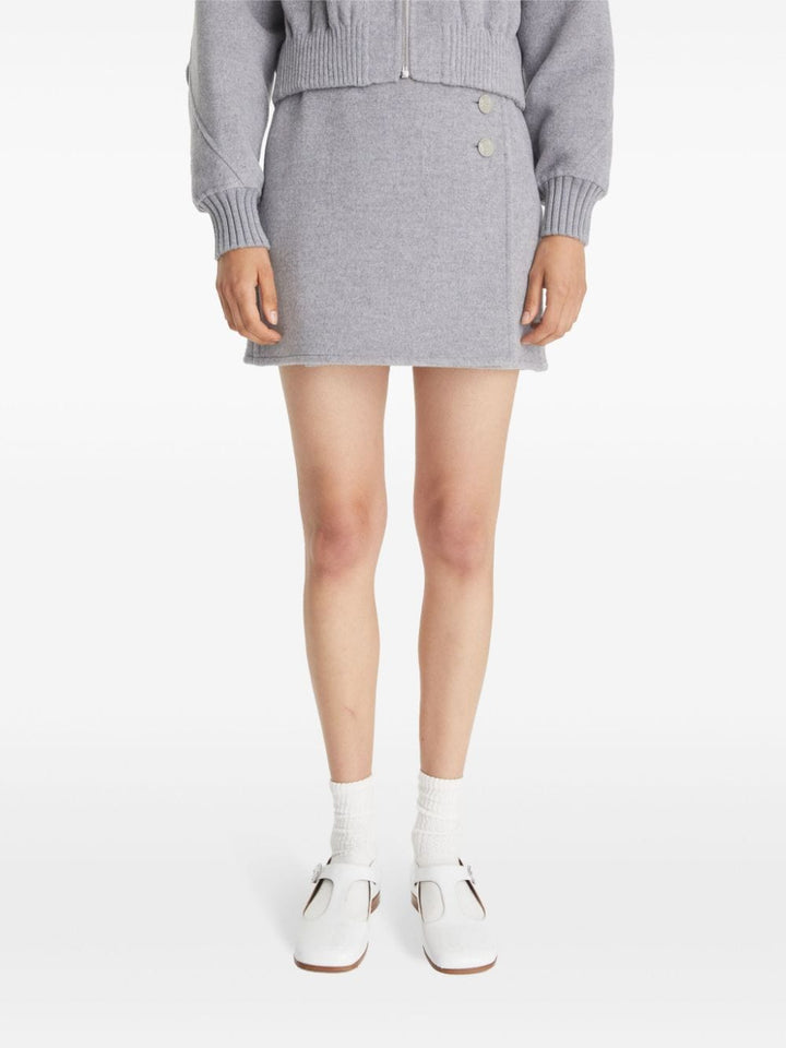 Tory Burch Wool Mini Skirt