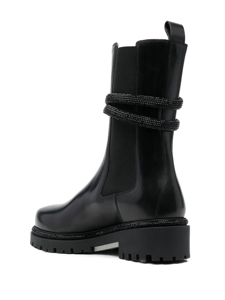 René Caovilla Cleo biker boots