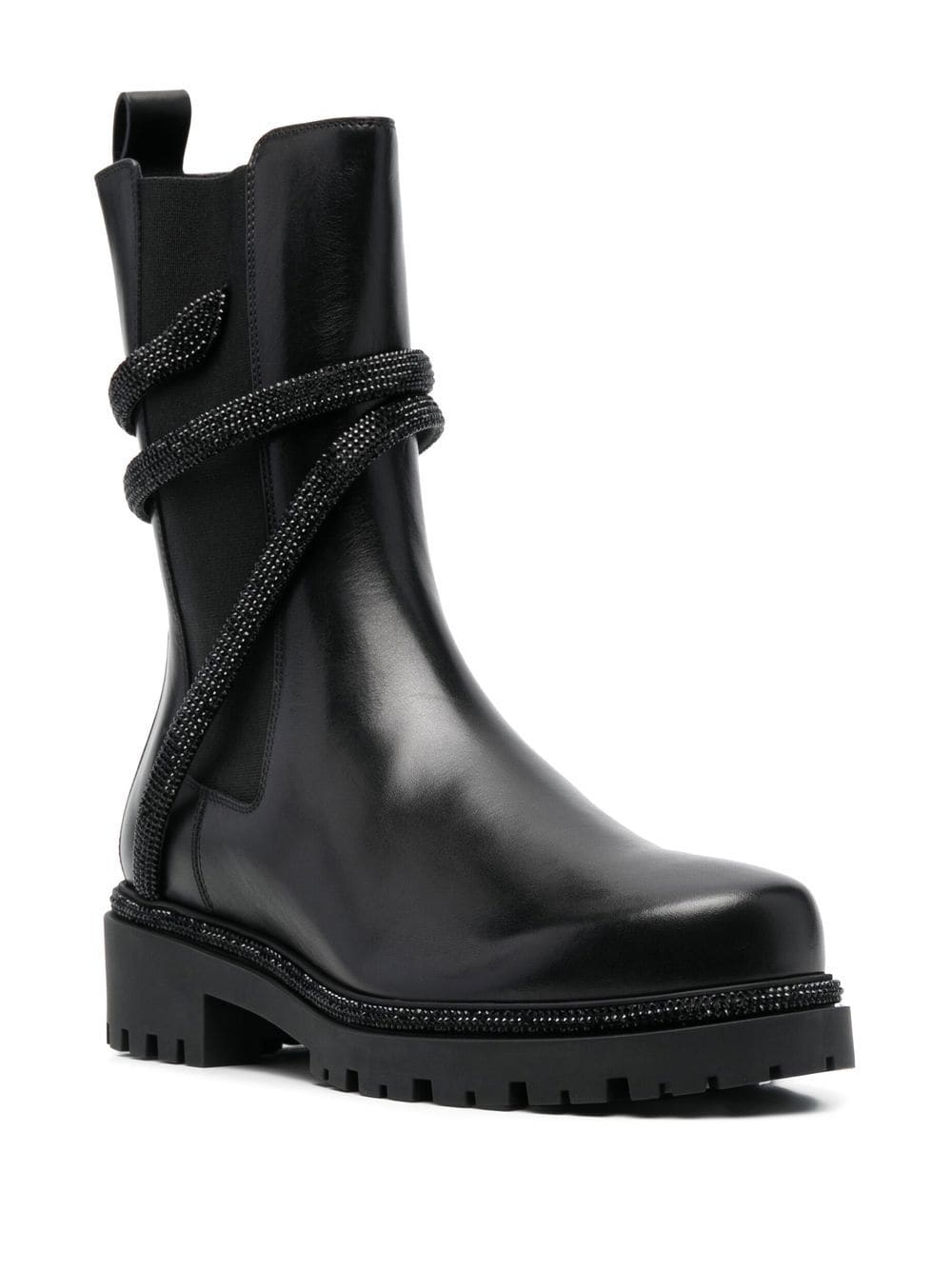 René Caovilla Cleo biker boots