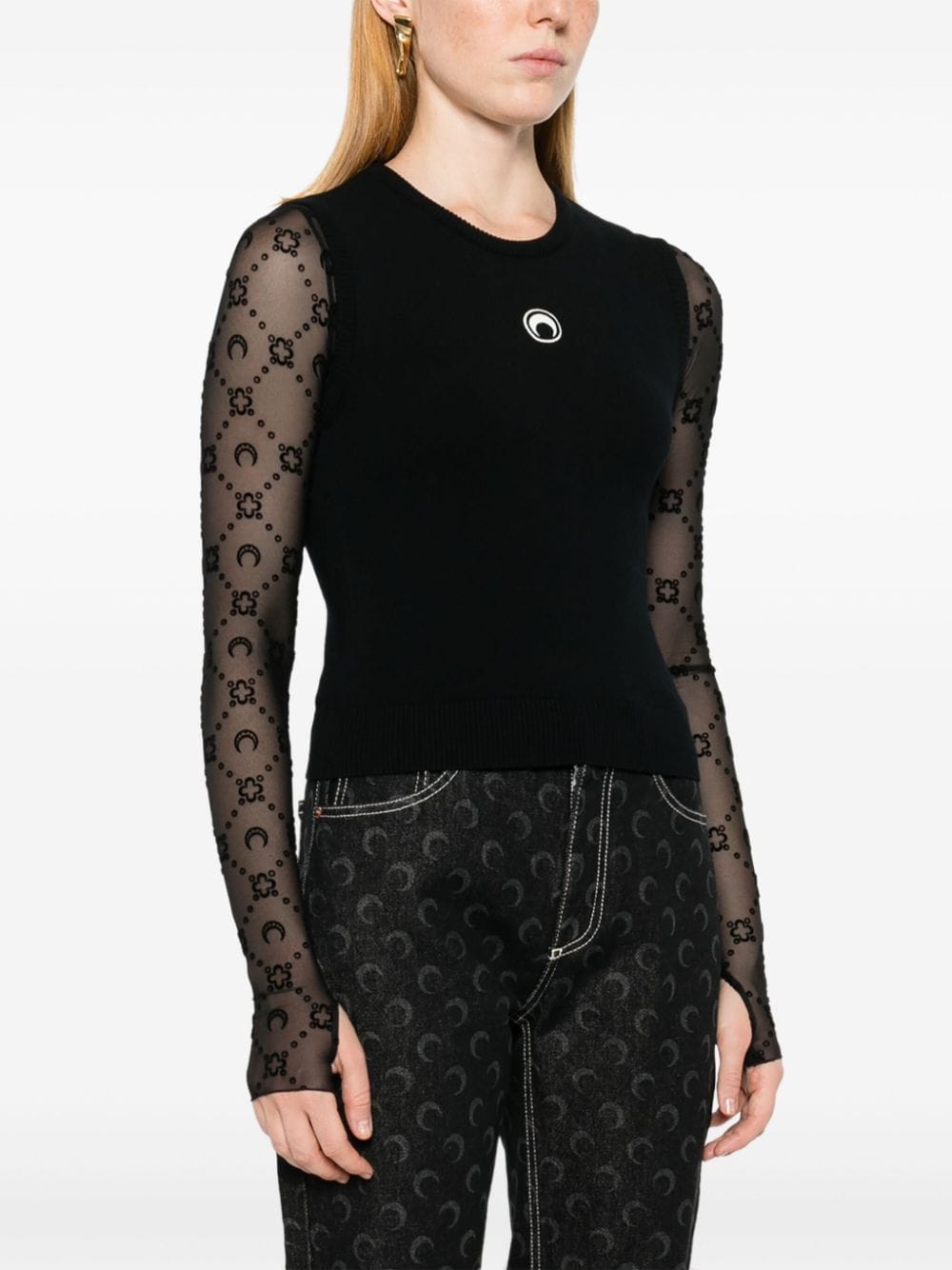 MARINE SERRE Knit Vest