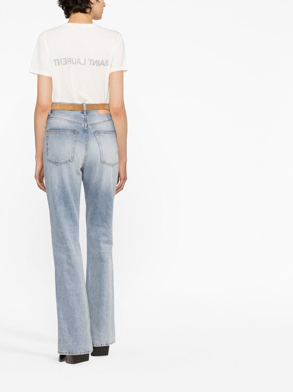 Saint Laurent Reverse Logo T-shirt