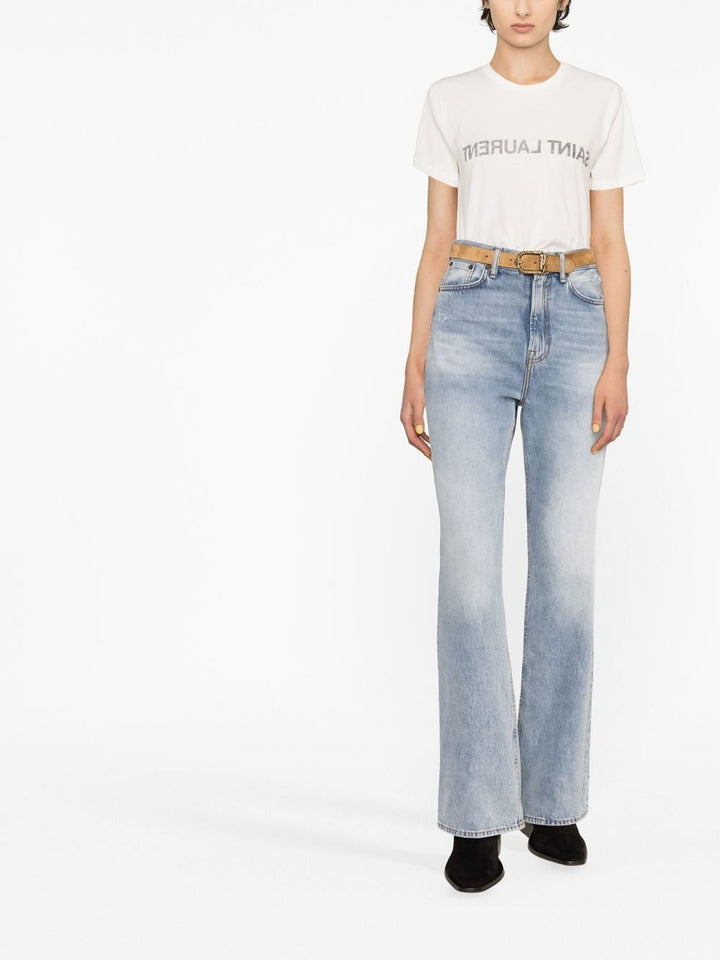 Saint Laurent Reverse Logo T-shirt