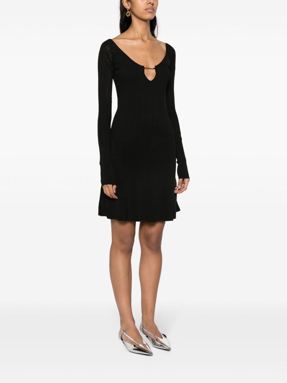 JACQUEMUS Mini Knit Dress