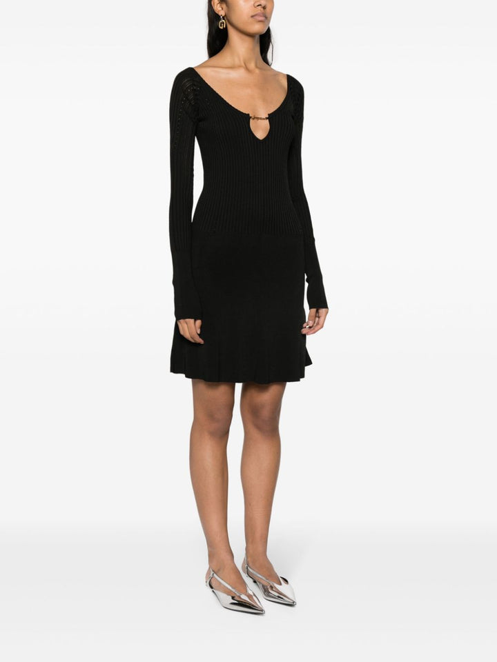 JACQUEMUS Mini Knit Dress